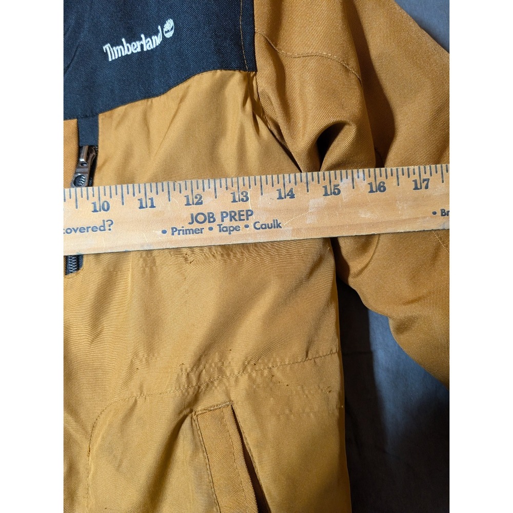 TIMBERLAND BOYS Logo Puffy‎ Jacket Mustard 4T - Picture 8 of 13
